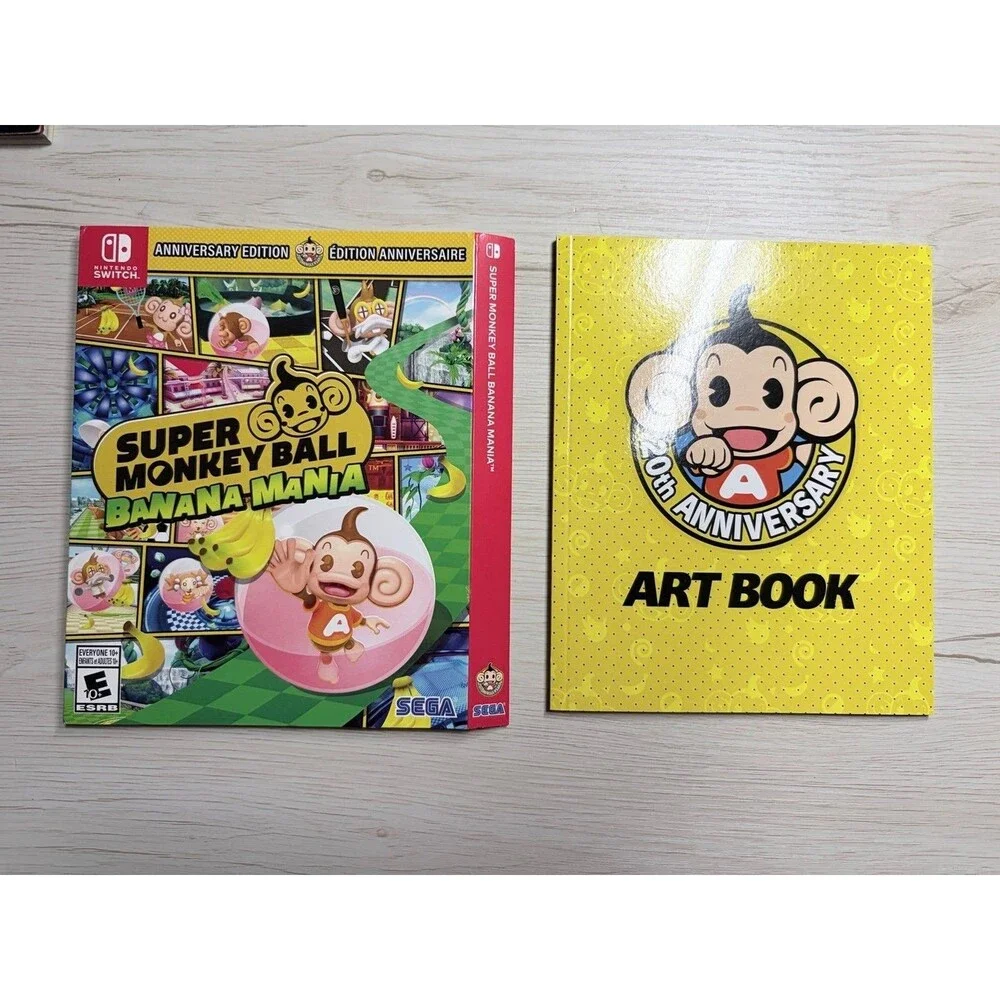 Super Monkey Ball Banana Mania Artbook